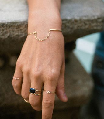 bracelet & rings  - Jennie Kwon