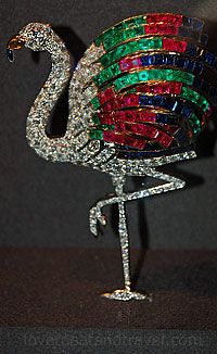 Flamingo Clip Brooch - Special Order for the Duchess of Windsor in 1940 - it&#39...