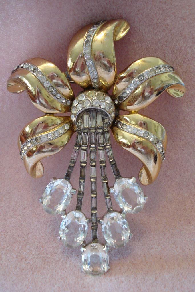 Over the Top, Huge, Gorgeous Coro Brooch