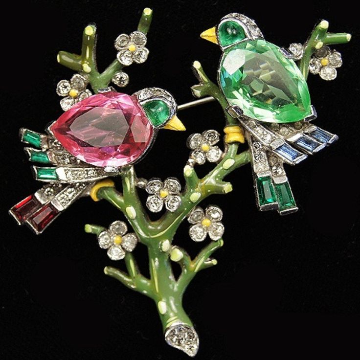 Trifari ‘Alfred Phil beauty bling jewelry fashion