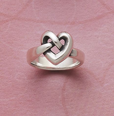 Heart Knot Ring from James Avery Jewelry #jamesavery............I want that!!!!