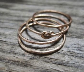 Stacking Knot Rings