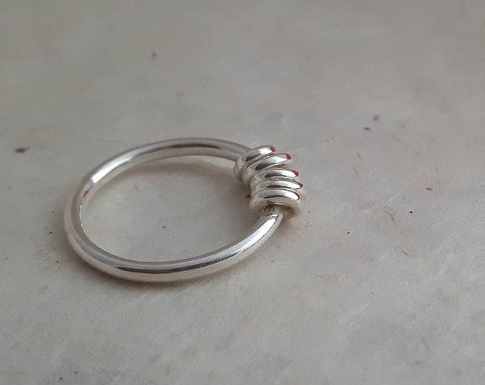 Sterling Silver 'Circles' Ring