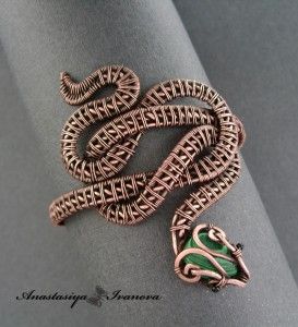 Anastasiya Ivanova браслет-змейка