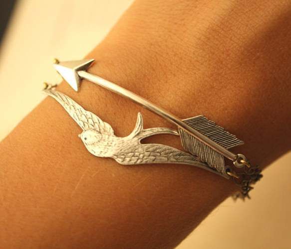 Bird & Arrow Linked Bracelets
