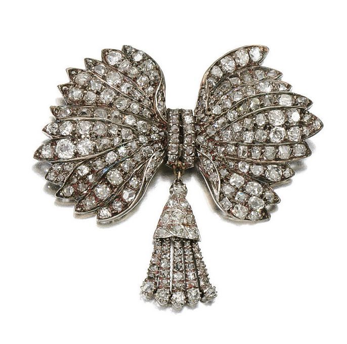 DIAMOND BROOCH, EARLY 19TH CENTURY, COMPOSITE - Sotheby's