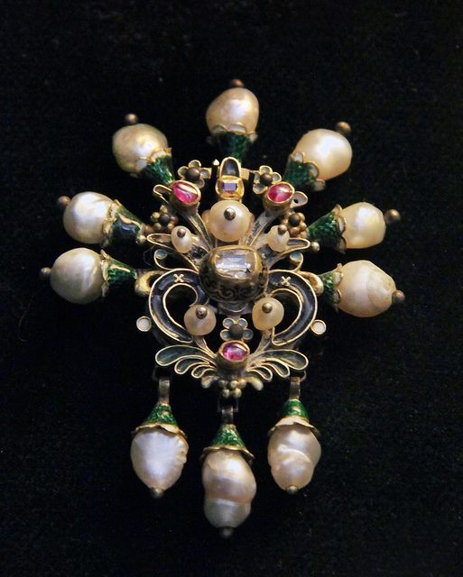 Hungarian, 17th century, Jewellery  by Kotomi_, via Flickr