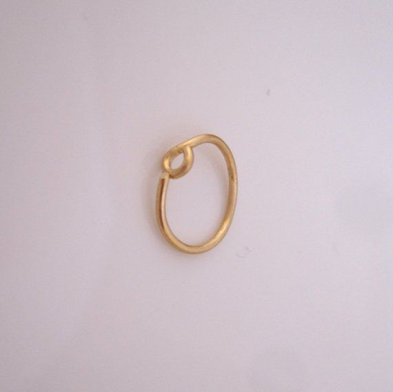 One teardrop sleeper hoop sterling silver, yellow or rose gold small earring