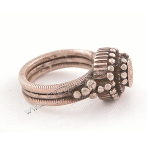 Interesting Fulani Silver Ring