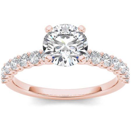 Rose gold engagment ring by Imperial Diamond #affiliate #proposalideas #engageme...