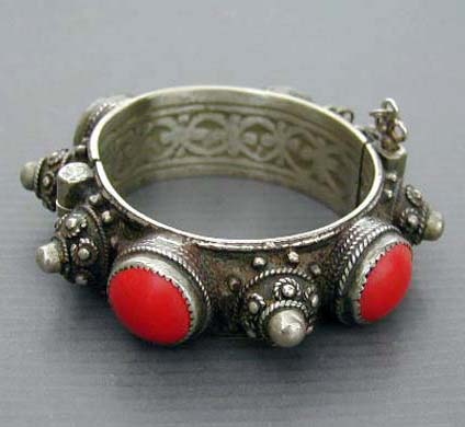Antique Berber bracelet from the southern Algeria.
