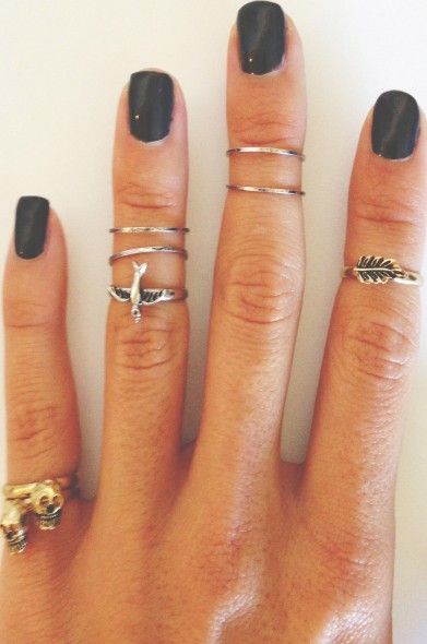 knuckle rings.
