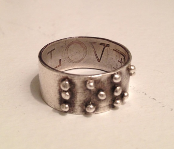 LOVE IS BLIND RING by Kemi Designs