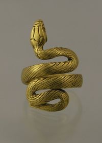 Serpent-shaped ring    2nd - 3rd century CE.    Tyras, Bilhorod-Dnistrovsky, Ode...