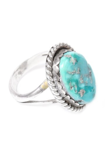 Vintage Whitehorse Sterling & Turquoise Ring on HauteLook