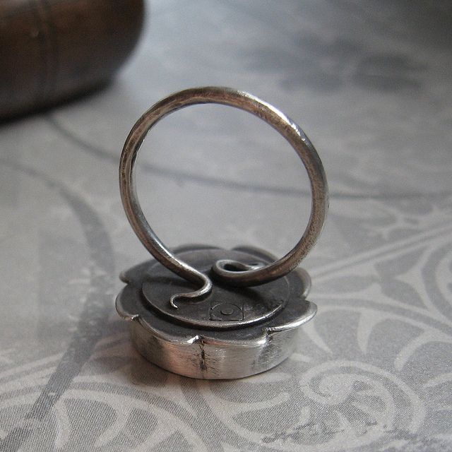 ring, detail by Quench Metalworks, via Flickr