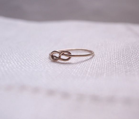 tiny knot ring