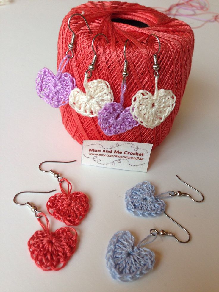 Check out these cute hear earrings in my #etsy shop perfect for Valentines Day: ...