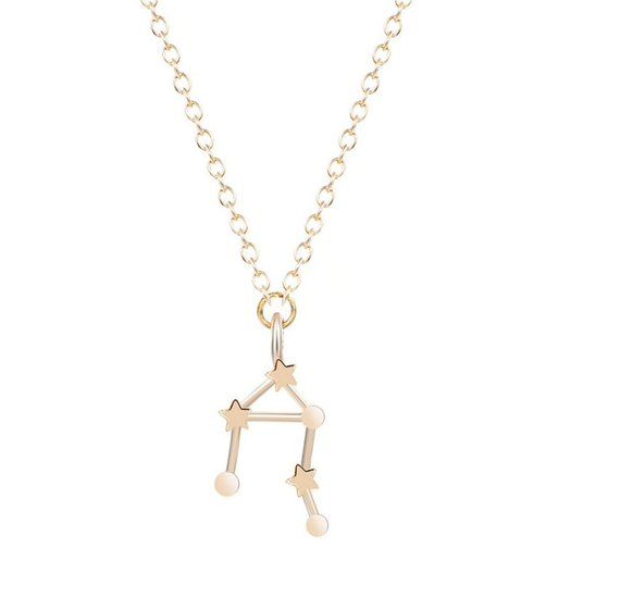 Libra necklace for women - Gold Zodiac Jewelry