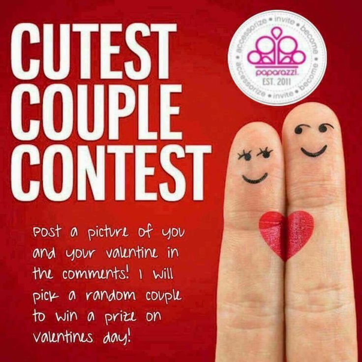 This cute contest is perfect fun and perfect for Valentines day!