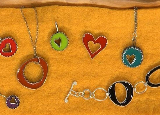 Valentine Jewelry: Make a Heart-Shaped Pendant Filled with Resin and Love for Yo...