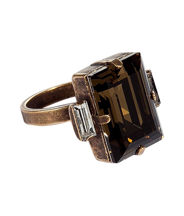 The Cato Amber Ring: at stylebop