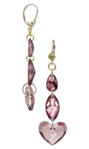 Earrings with SWAROVSKI ELEMENTS - Fire Mountain Gems and Beads-I didn't mak...