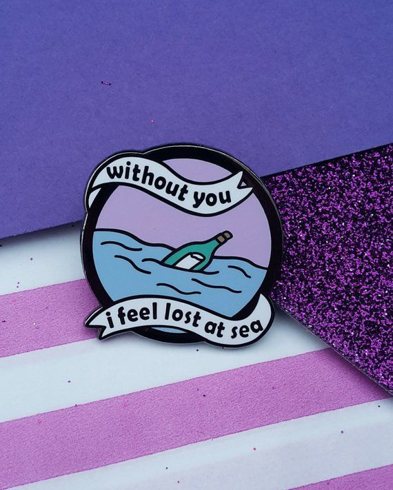 This enamel pin will make the perfect valentines day gift. Click the photo to vi...