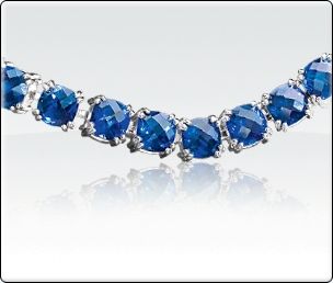 the perfect Blue Sapphire Bracelet for mom! $369.99
