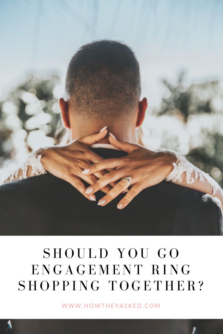 SHOULD YOU GO ENGAGEMENT RING SHOPPING TOGETHER?! On How They Asked by The Knot!...