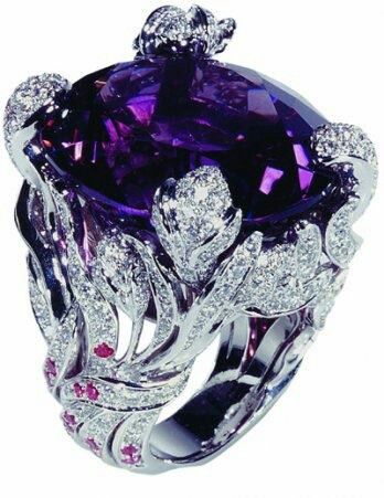 Gorgeous purple ring