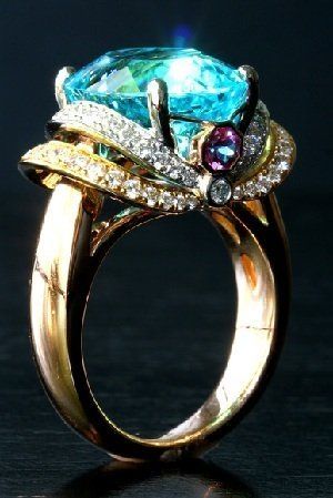 Most Expensive Engagement Ring in History | Paraiba tourmaline ring one of the m...