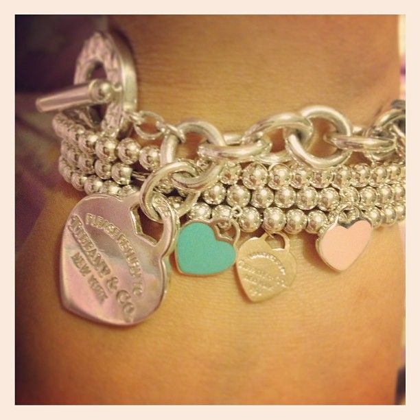 Tiffany & Co. Bracelet to match my necklace. Since valentines day is coming up ;...