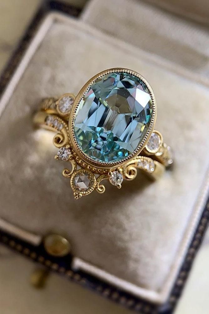 33 Insanely Good Colored Engagement Rings | Wedding Forward