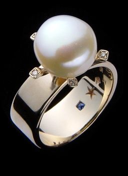 pearl ring♥