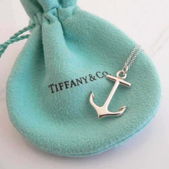 Tiffany & Co. sterling silver anchor necklace Sterling silver Tiffany & Co. anch...