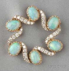 14kt Gold Opal and