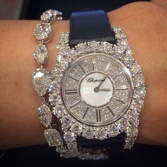 Diamond bracelet or Diamond watch? Why not both? Stunning @maymay_savan rocks in her spectacular @Chopard watch and diamond bracelet #jewelryjournal ⌚️⌚️Chopard ⌚️⌚️Chopard⌚️⌚️Chopard ⌚️⌚️️Chopard ⌚️⌚️