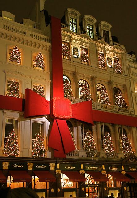 London Christmas shopping