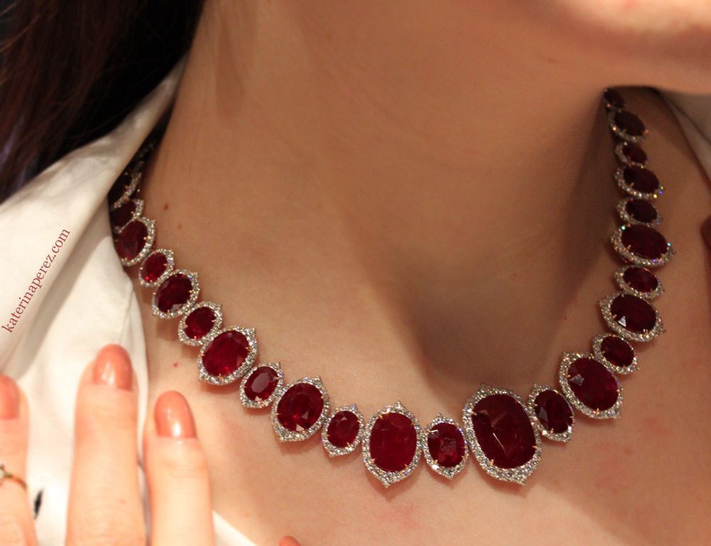 Ruby Necklace.