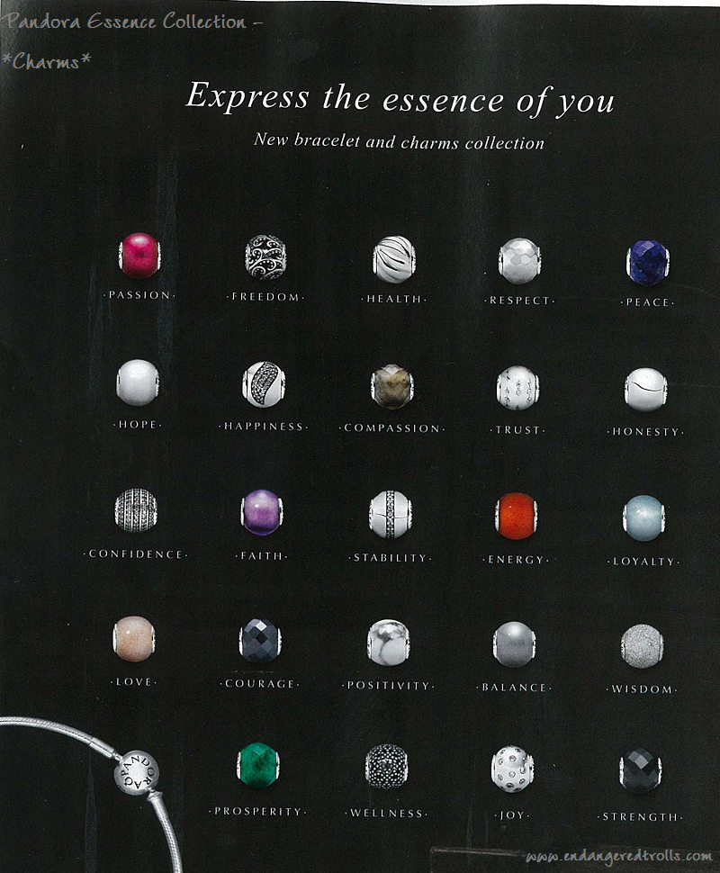 Pandora Essence Collection Charms