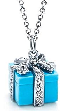 Enamel & Diamond Pendant by Tiffany & Co