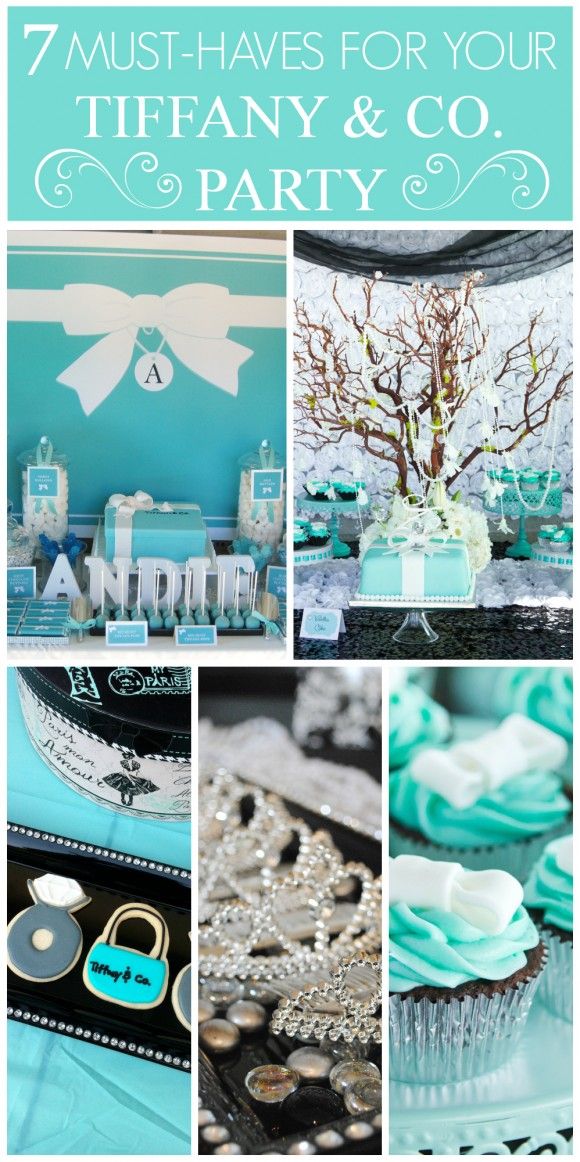 7 Things You Must Have at Your Tiffany & Co. Party